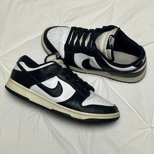 Nike Dunk Panda Low Black/White Mens 10